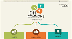 Desktop Screenshot of dhcommons.org